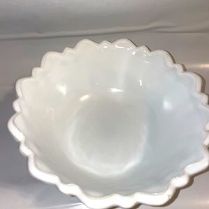 Vintage Milk Glass Bowl